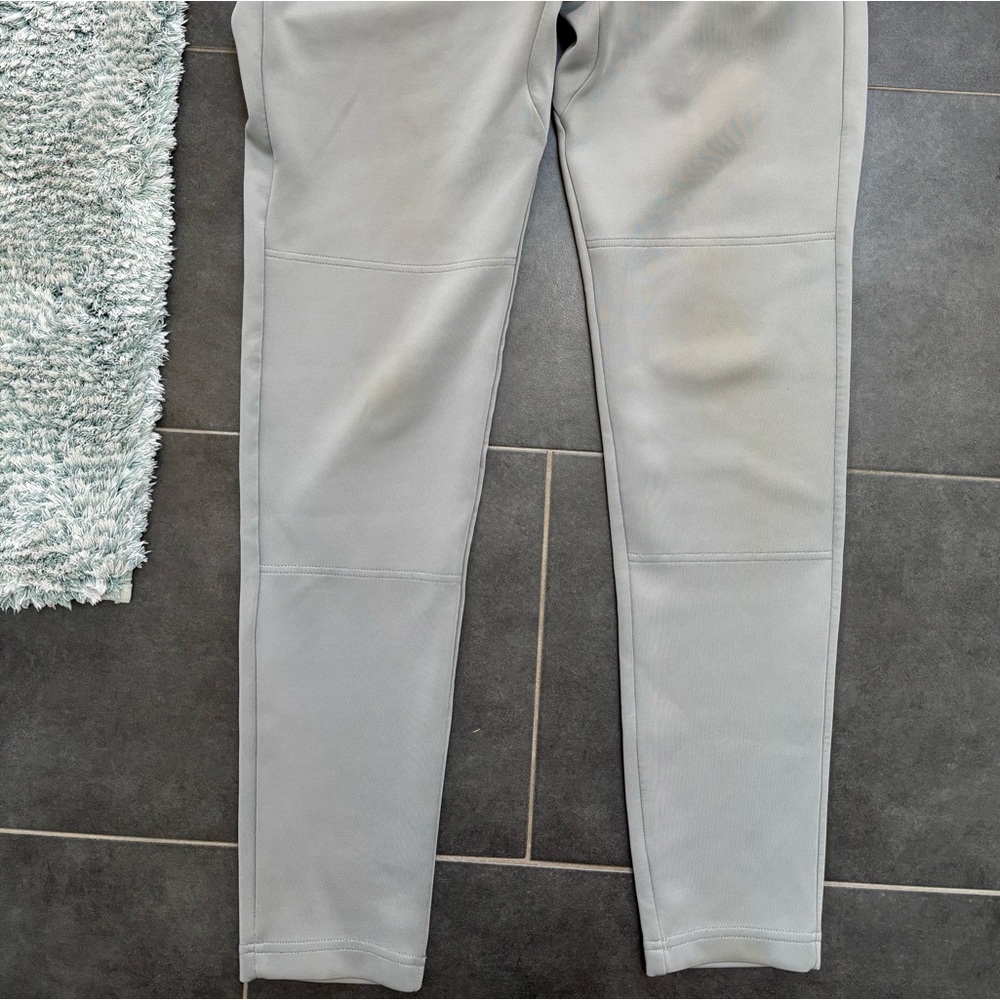 Men's Marucci Gray and White Baseball Pants - Picture 4 of 6